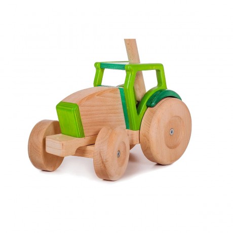 SINA®SPIELZEUG Holzspielzeug Holztraktor Lenk mich Деревянная игрушка деревянный трактор Управляй мной