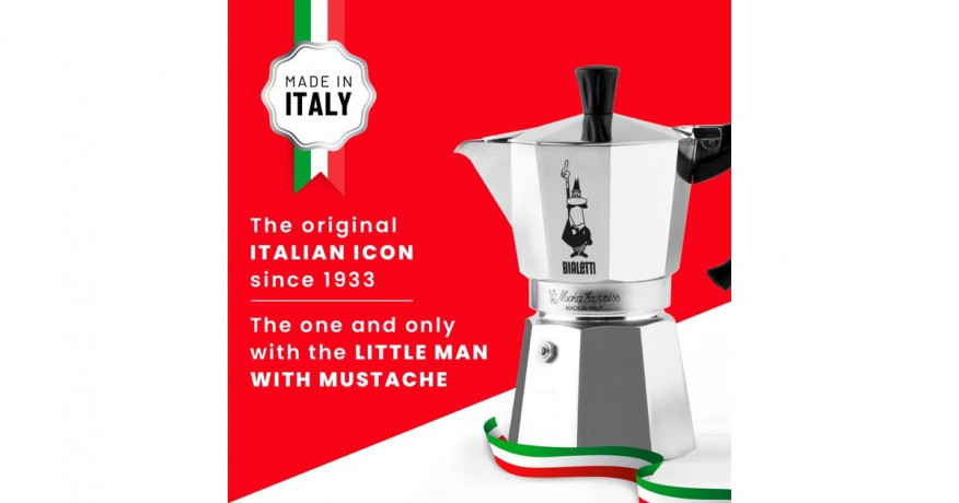 Bialetti Bialetti Moka Express, Espressomaschine silber, 1 Tasse  silber Bialetti Moka Express, кофемашина для эспрессо, серебро, 1 чашка