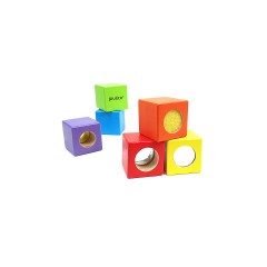joueco Holzbausteine Entdeckungsklotze Блоки открытия деревянных строительных блоков