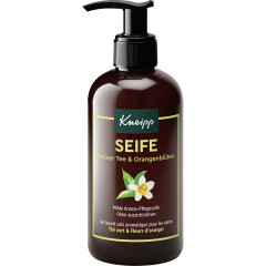 Kneipp Milde Aroma-Pflegeseife Gruener Tee & Orangenblueten, 250 ml, Kneipp мягкое ароматное жидкое мыло «Зелёный чай и цветы апельсина», 250 мл