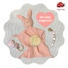 Angels Baby Baby Geschenkset mit Schnullerkette und Schnuffeltuch 4 teilig Детский подарочный набор с цепочкой для пустышки и одеялом