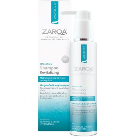 ZARQA Magnesium Shampoo Revitalizing Восстанавливающий шампунь с магнием