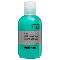 Anthony Invigorating Rush Hair + Body Wash  Бодрящий прилив волос + гель для душа