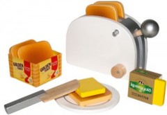 Chr. Tanner Golden Toast Set aus Holz mit Zubehor Spiellebensmittel Деревянный набор &amp;quot;Золотые тосты&amp;quot; с аксессуарами Play Food
