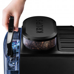 Krups Krups Kaffeevollautomat EA8110 Arabica Quattro Force, 1450 Watt, Wassertankkapazitat: 1,8 Liter, Pumpendruck: 15 bar  Полностью автоматическая кофемашина Krups EA8110 Arabica Quattro Force, 1450 Вт, емкость резервуара для воды: 1,8 литра, давление п