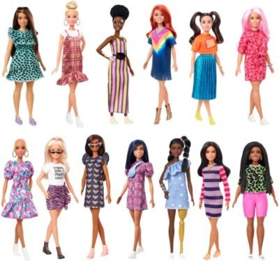 Mattel Barbie Fashionistas Puppen Sortiment Ассортимент модных кукол Барби
