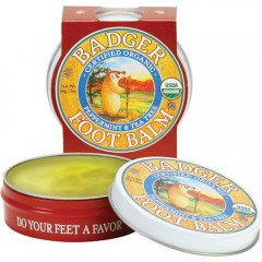 Badger Foot Balm Peppermint &amp; Tea Tree  Бальзам для ног Мята перечная и чайное дерево