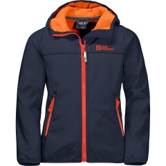 Jack Wolfskin Kinder Softshelljacke FOURWINDS Детская куртка софтшелл FOURWINDS