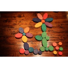 KORXX Korkbausteine Kuller Mix Color edu Пробковые строительные блоки Kuller Mix Color edu