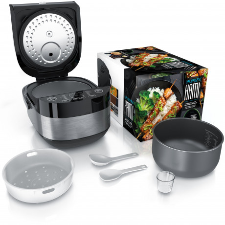 Arendo Arendo Reiskocher, 800 W, Multikocher, Dampfgarer, 3D Heizsystem, 8 Programme, Warmhaltefunktion Рисоварка Arendo, 800 Вт, мультиварка, пароварка, система подогрева 3D, 8 программ, функция поддржания тепла