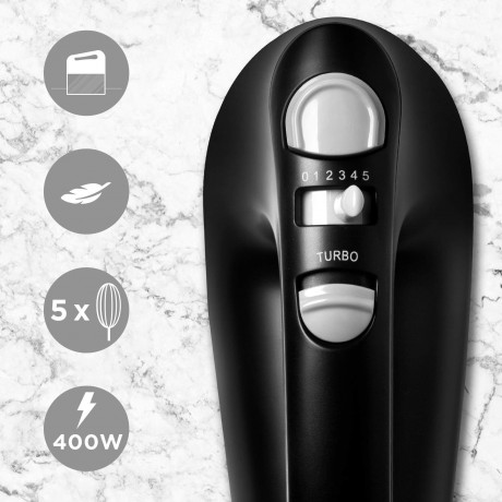Duronic Duronic Handmixer, Duroni HM4BK Handruhrer, Mixer mit 400W Ручной миксер Duronic, ручной миксер Duroni HM4BK, миксер мощностью 400 Вт
