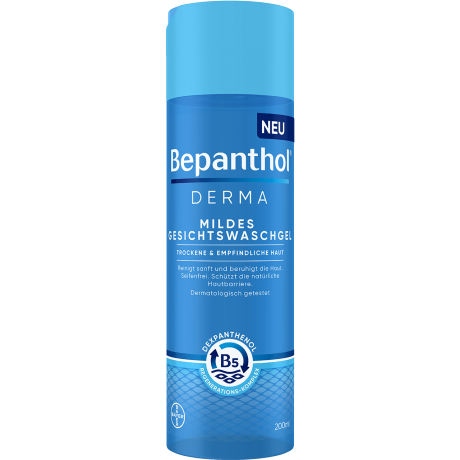 Bepanthol Derma mildes Gesichtswaschgel  Мягкий гель для умывания Derma.