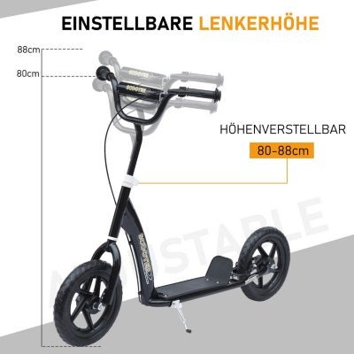 HOMCOM Kinderroller Anti-Rutsch Trittflache Противоскользящий протектор детского самоката