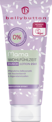 bellybutton Dusch-Лосьон	 Mama 2 in 1 Wohlfühlzeit, 200 мл