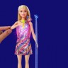 Mattel Barbie Big City Dreams Malibu Sangerin Puppe mit leuchtendem Kleid und Musik inkl. Zubehor Кукла-певица Barbie Big City Dreams Malibu со светящимся платьем и музыкой, включая аксессуары
