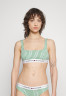 Tommy Hilfiger BRALETTE Bikini top nola spring lime nola spring lime БРАЛЕТТ Верх бикини нола весенний лайм нола весенний лайм