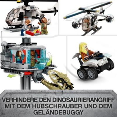 LEGO LEGO Jurassic World 76949 Giganotosaurus Therizinosaurus Angriff LEGO Jurassic World 76949 Гиганотозавр Атака теризинозавра