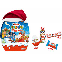 kinder Uberraschung &amp; Friends Адвент-календарь 2024 &quot;Киндер-сюрприз и друзья&quot; , 29 вкусных сюрпризов от Киндер, 370 грамм