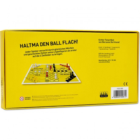 Borussia Dortmund BVB-Spiel: Haltma den Ball flach! Игра BVB: держите мяч плоско!