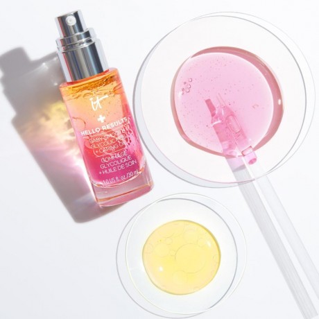 IT Cosmetics Hello Results Baby-Smooth Glycolic Peel + Caring Oil Fruchtsaure Peeling  Hello Results Baby-Smooth Glycolic Peel + Caring Oil пилинг с фруктовыми кислотами