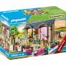 PLAYMOBIL 3er Set: 6926 Grosser Reiterhof + 70995 Reitunterricht mit Pferdeboxen + 70651 Schlusselanhanger Reiterin Набор из 3 предметов: 6926 Большая школа верховой езды + 70995 Уроки верховой езды с ящиками для лошадей + 70651 Брелок для ключей «Всадниц