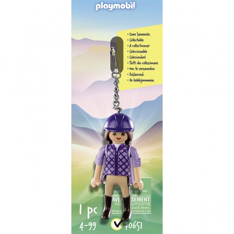PLAYMOBIL 3er Set: 6926 Grosser Reiterhof + 70995 Reitunterricht mit Pferdeboxen + 70651 Schlusselanhanger Reiterin Набор из 3 предметов: 6926 Большая школа верховой езды + 70995 Уроки верховой езды с ящиками для лошадей + 70651 Брелок для ключей «Всадниц