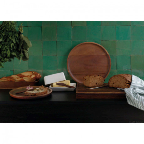 ASA SELECTION ASA Wood Dark Akazie Massiv Holzloffel Set 2-tlg. l: 15 cm Набор ложек ASA Wood Dark Acacia из массива дерева, 2 предм. Д: 15 см
