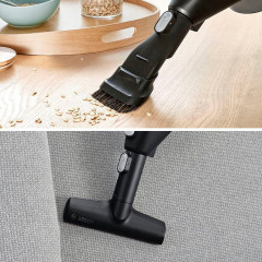 BOSCH BOSCH Akku-Stielstaubsauger Unlimited Serie 6, weiss, BCS611AM, beutellos, 18V Power for ALL Akku, inkl. Mobelpinsel und Polsterduse  Беспроводной пылесос BOSCH Unlimited Series 6, белый, BCS611AM, без мешка, аккумулятор 18 В Power for ALL, включая 