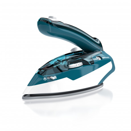 MyBeo MyBeo Reisebugeleisen, faltbares Bugeleisen 1100 W, mit Dampf,  Edelstahl Gleitsohle  Дорожный утюг MyBeo, складной утюг, 1100 Вт, с паром, скользящая подошва из нержавеющей стали