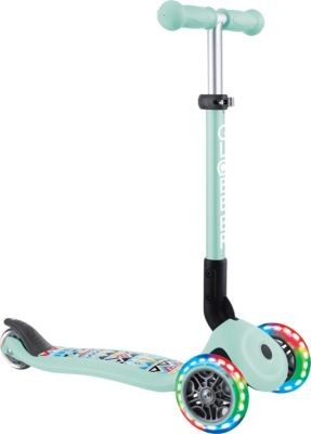 Globber Globber Junior Foldable Fantasy Lights Mint-Tribal Globber Junior Foldable Fantasy Lights Mint-Tribal