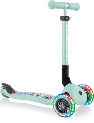 Globber Globber Junior Foldable Fantasy Lights Mint-Tribal Globber Junior Foldable Fantasy Lights Mint-Tribal