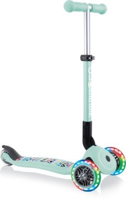 Globber Globber Junior Foldable Fantasy Lights Mint-Tribal Globber Junior Foldable Fantasy Lights Mint-Tribal