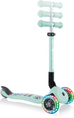 Globber Globber Junior Foldable Fantasy Lights Mint-Tribal Globber Junior Foldable Fantasy Lights Mint-Tribal