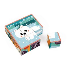 Janod -WWF® Motivwurfel Tiere -Кубические животные с мотивом WWF®