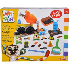 Simba Art  Fun Knetset Baustelle Art Fun глиняный набор строительная площадка