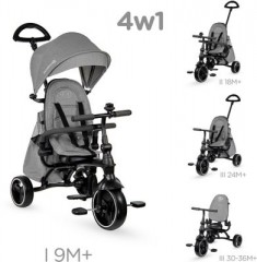 Kinderkraft Dreirad JAZZ gray Трехколесный ДЖАЗ серый