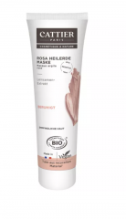 Cattier Rosa Heilerde Maske fur empfindliche Haut  Маска из розовой глины для чувствительной кожи