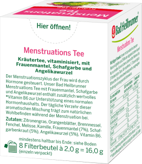 Bad Heilbrunner Menstruations Tee Чай для хорошего самочувствия во время менструации 