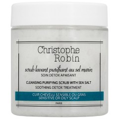 Christophe Robin Cleansing Scrub with Sea Salt Kopfhautpeeling Purifying, 75 мл