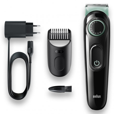 Braun Barttrimmer quot;BT3321quot; in Schwarz und Mint  Триммер для бороды &quot;BT3321&quot; в черном и мятном