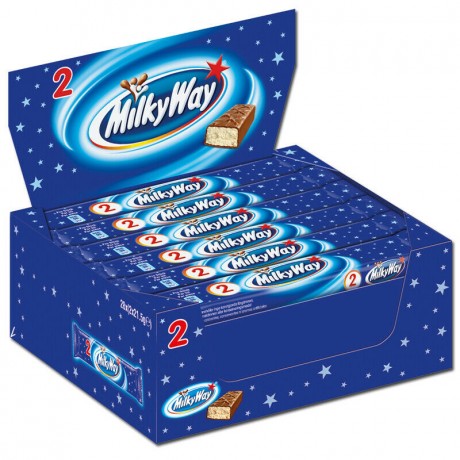 Milky Way Doppelriegel (28 X 43g) Милки Вэй Батончики коробка 28шт