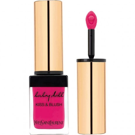 Губная помада Ив Сен Лоран Yves Saint Laurent Lippen Babydoll Kiss & Blush, Nr. 05 Rouge Effrontee / 10 ml