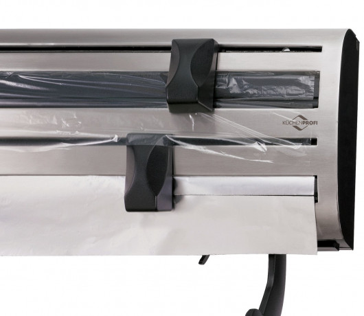 Kucchenprofi KUcCHENPROFI Wandrollenhalter TRIO schwarz/ silber K=CHENPROFI настенный держатель для рулонов TRIO