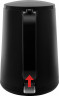 Tefal Tefal Wasserkocher KO2008 Principio Select, 1,7 l, 2400 W, Automatischer Ein-/Ausschalter, Antikalk-Filter, schwarz Matt  Чайник Tefal KO2008 Principio Select, 1,7 л, 2400 Вт, автоматическое включение/выключение, фильтр против накипи, матовый черный