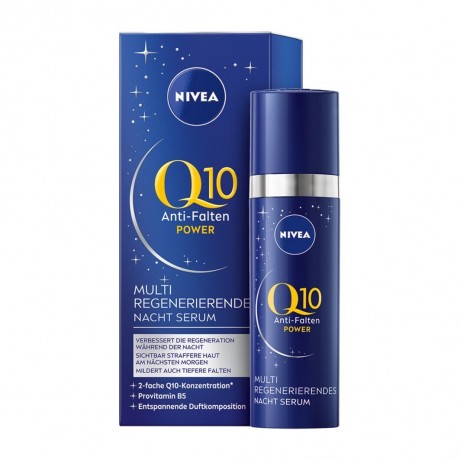Nivea Q10 Power Multi Regenerierendes Nacht Serum Q10 Power Multi Восстанавливающая ночная сыворотка