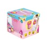 Sluban Spiel-  Transporteimer Pink (inkl. 348 Teile) Игровое транспортное ведро розовое (348 деталей вкл.)