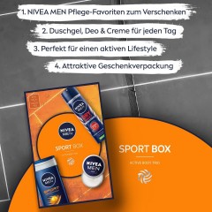 Nivea Sport Box Geschenkset Подарочный набор спортивной коробки