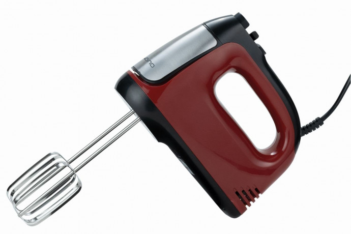 Ambiano Ambiano Handmixer Handmixer 300 Watt Ruhrbesen + Knethaken 6 Geschwindigkeitsstufen, 300 W Grau Ручной миксер Ambiano Ручной миксер Венчик 300 Вт + крюк для теста 6 уровней скорости, 300 Вт