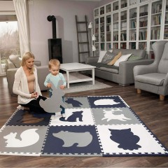 Hakuna Matte XXL Puzzlematte fur Babys – Wald Puzzlematten Коврик-пазл XXL для малышей — коврики-пазлы «Лес»