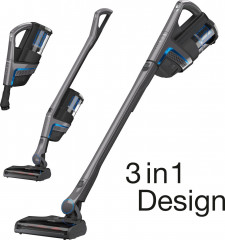 Miele Miele Akku-Handstaubsauger Triflex HX1 FL, Graphitgrau Blau, beutellos  Беспроводной ручной пылесос Miele Triflex HX1 FL, графитовый серо-синий, без мешка